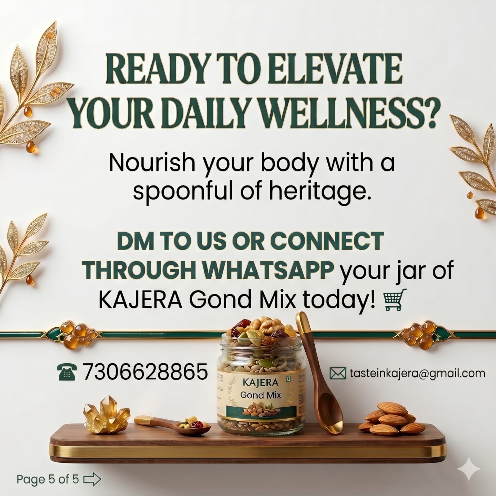 Kajera Organic Gond Mix