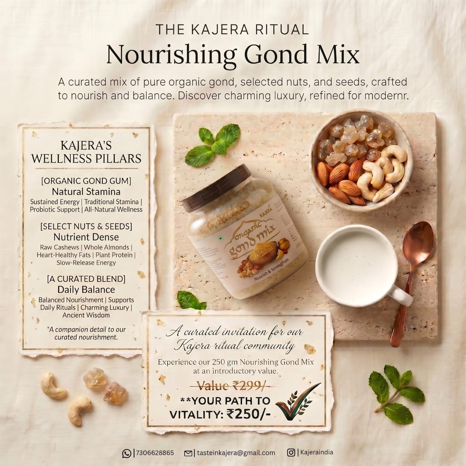 Kajera Organic Gond Mix